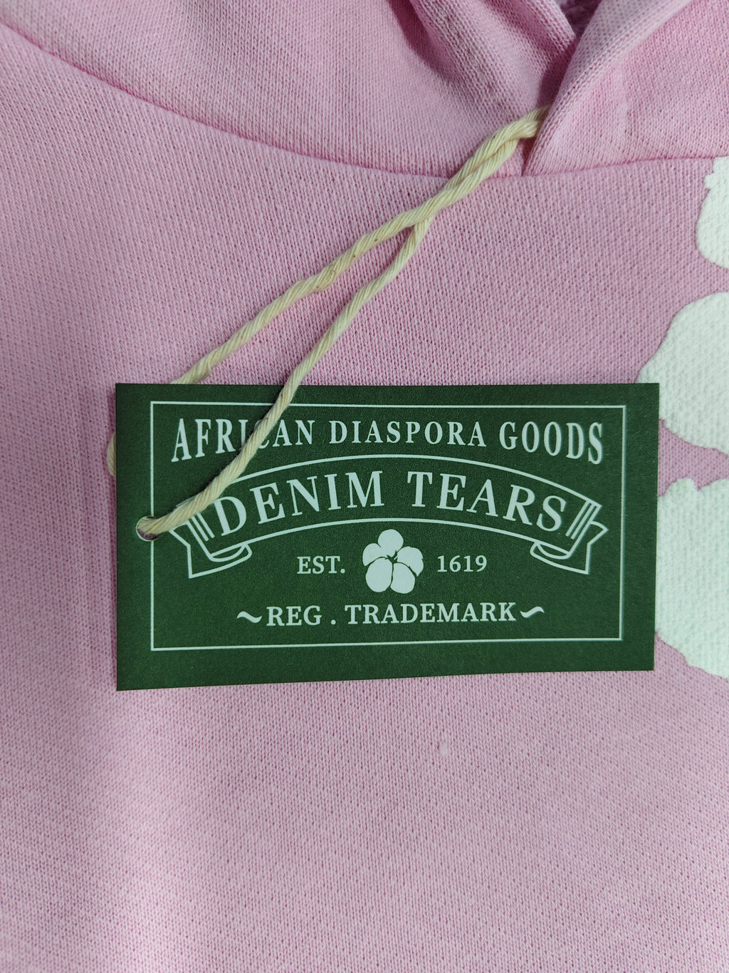 Denim Tears The Cotton Wreath Sweatshirt 'Pink' 1:1