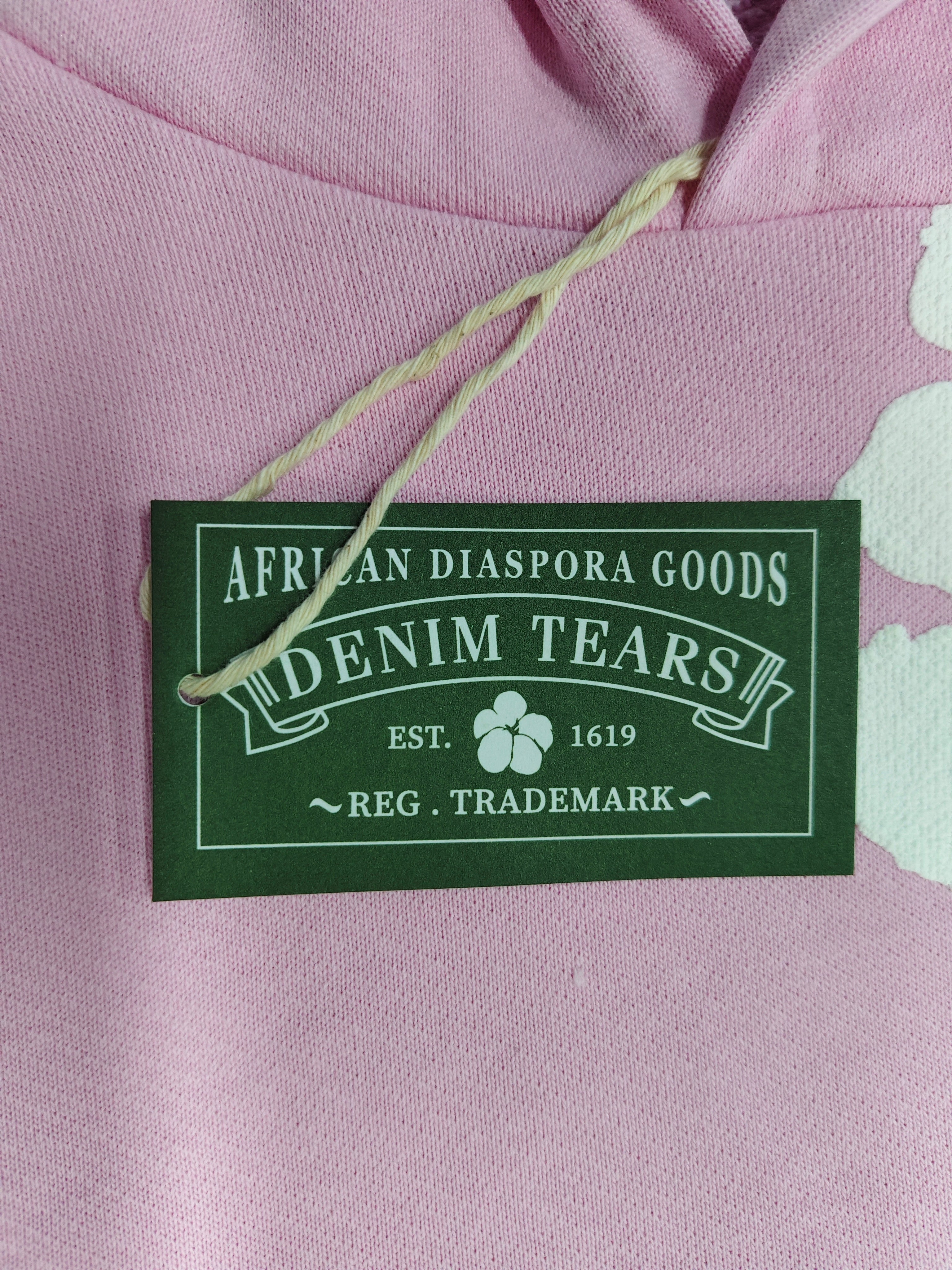 Denim Tears The Cotton Wreath Sweatshirt 'Pink' 1:1