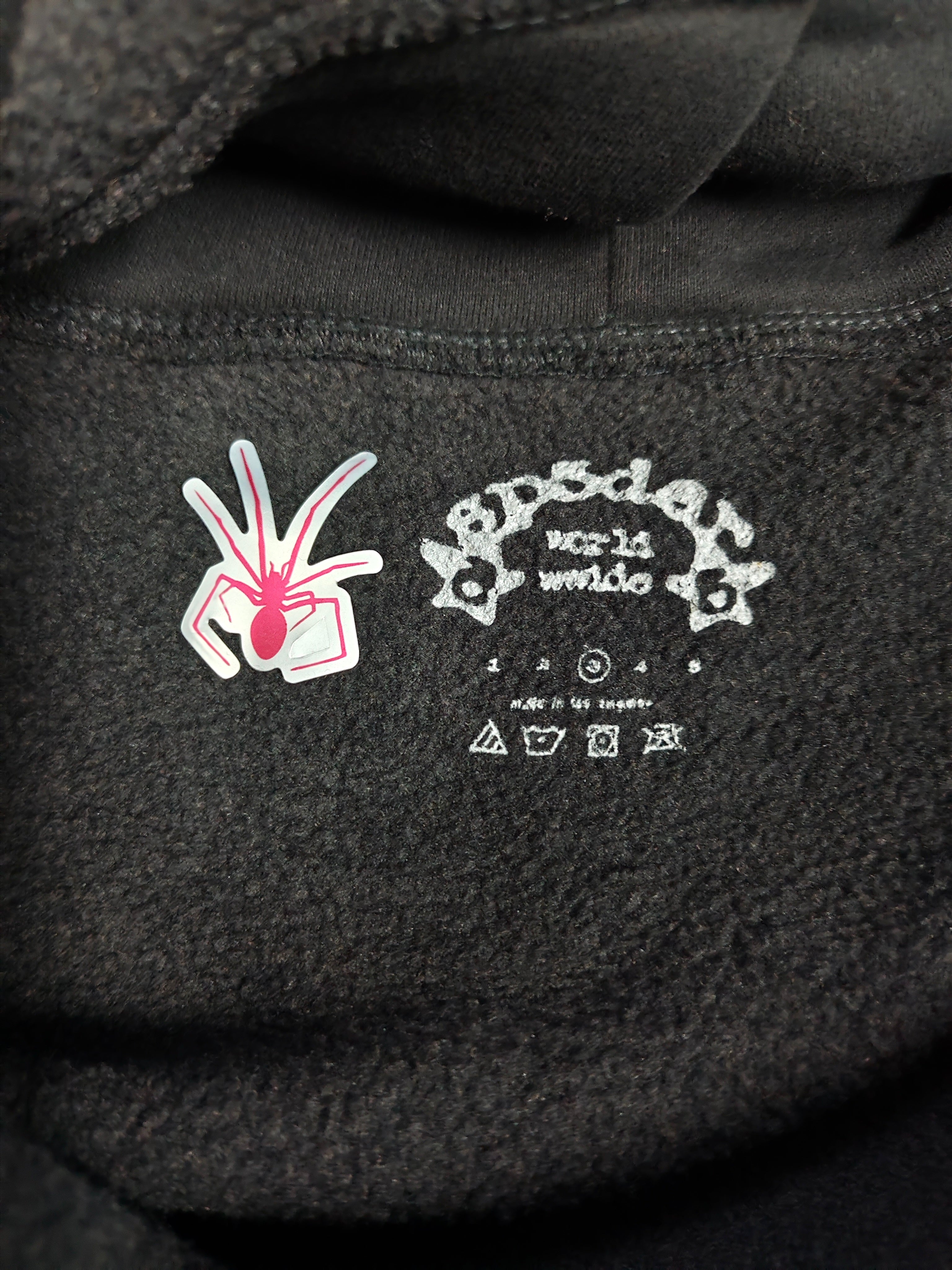 Sp5der P*nk V2 Hoodie 'Black' 1:1